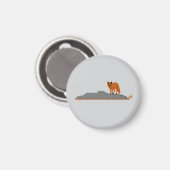 🦊 Vos op de rots Magneet (Voorkant / Achterkant)
