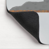 🦊 Vos op de Rots Muismat (Hoek)