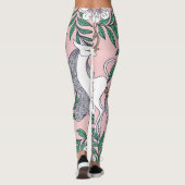 Vos Patroon: Whimsical  Naadloos Leggings (Achterkant)