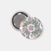 Vos Patroon: Whimsical Naadloos Magneet (Voorkant / Achterkant)