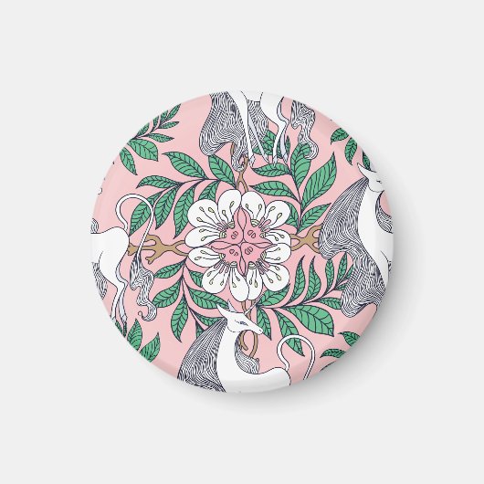 Vos Patroon: Whimsical Naadloos Magneet (Voorkant)