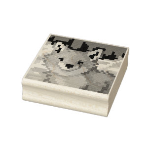 Vos pixelart, Pixel Art  Rubberstempel