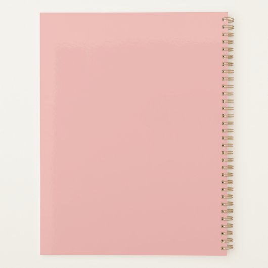 Vos Planner (Achterkant)