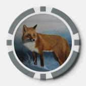 Vos Poker Chip (Voorkant)