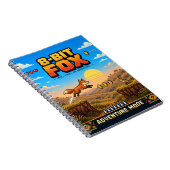 Vos, Retro 8-Bit Pixelkunst Notitieboek (Rechterzijde)