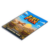 Vos, Retro 8-Bit Pixelkunst Notitieboek (Linkerzijde)