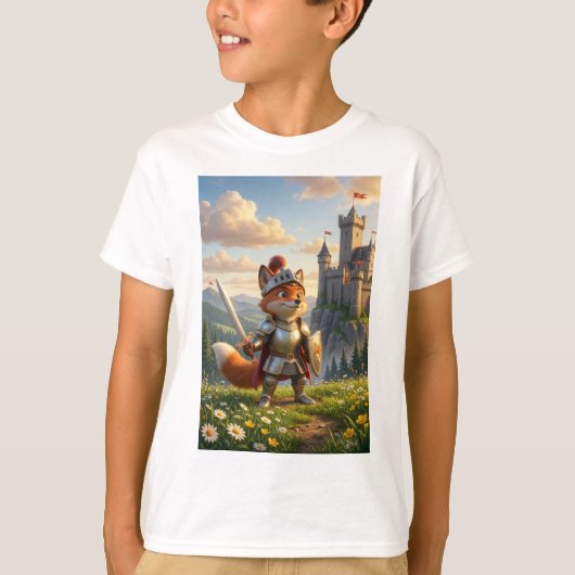Vos Ridder Kids Cartoon T-Shirt (Voorkant)