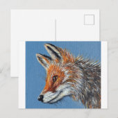 Vos Schilderij Briefkaart (Voorkant / Achterkant)