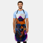 Vos Schort – Modern en Creatief Design (Gedragen)