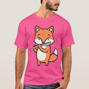 Vos speelt fluit t-shirt