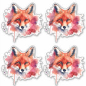Vos Sticker (Voorkant)