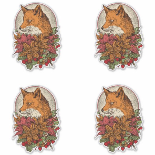 Vos Sticker (Voorkant)