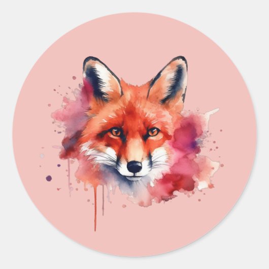 Vos Sticker (Voorkant)