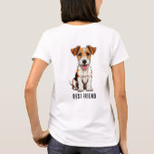 Vos Terrier Hond T-shirt (Achterkant)