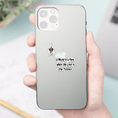 Vos Terrier, Liefde Is Logo,  Sticker (Telefoon)