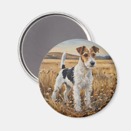 Vos Terrier Magneet