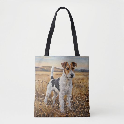 Vos Terrier Tote Bag (Voorkant)