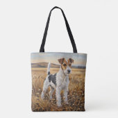 Vos Terrier Tote Bag (Achterkant)