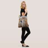 Vos Terrier Tote Bag (Op model)