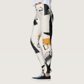 Vos, uil, boom,  naadloos. leggings (Links)