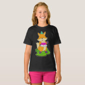 Vos verjaardagstaart t-shirt (Voorkant volledig)