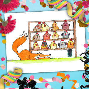 VOS VERJAARDAGSVERASSING ansichtkaart Briefkaart