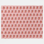 Vos Vliesdeken Fleece Deken (Voorkant (Horizontaal))
