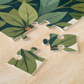 Vos Wilde Bloem Bos Illustratie Legpuzzel (Zijkant)