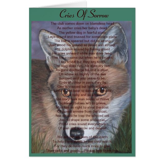 vos wildlife - afbeelding houdt het lijden van die (Voorkant)