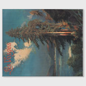 Vosges Mountain Forest Frankrijk Reis Cadeaupapier (Vlak)