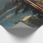 Vosges Mountain Forest Frankrijk Reis Cadeaupapier (Hoek)