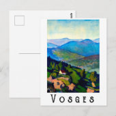 Vosges Mountains, Frankrijk Briefkaart (Voorkant / Achterkant)