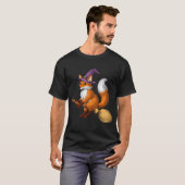 Voshehexenrijdendebezem T-shirt (Voorkant volledig)