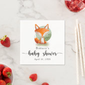 Vosje - babyshower servet (Insitu)