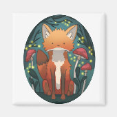 Vosje, Fox,  Magneet (Voorkant)