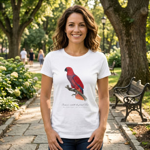 Vosmaers Eclectus papegaai, Eclectus Roratus Vosma T-shirt