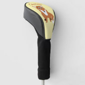 Vosontwerp Golfheadcover (Schuin)