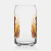 Vosrode Labrador Retriever Hond Blikvorm Glas (Rechts)