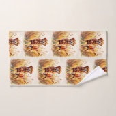 Vosrode Labradord retriever hond Bad Handdoek (Handdoek)