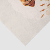 Vosrode Labradord retriever hond Tissuepapier (Detail)