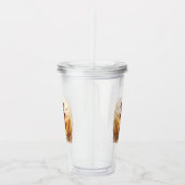 Vosrode Labradord retrieverhond Acryl Drinkbeker (Rechts)