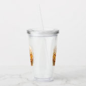 Vosrode Labradord retrieverhond Acryl Drinkbeker (Links)