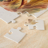 Vosrode Labradord retrieverhond Legpuzzel (Zijkant)