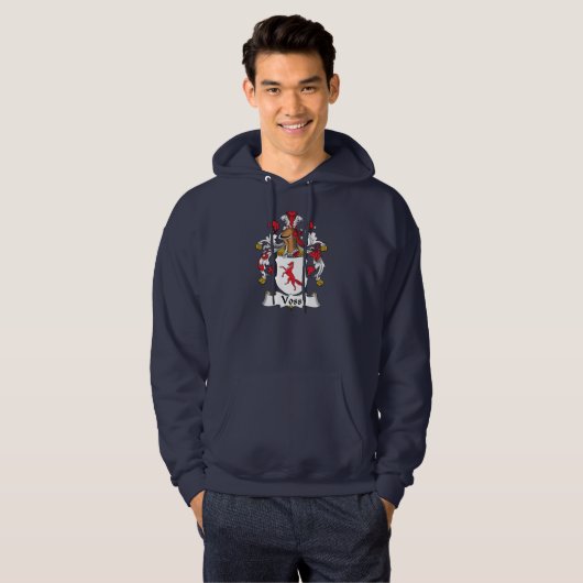 Voss Family Crest Hoodie (Voorkant volledig)