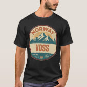 Voss, Norge Noorwegen T-shirt (Voorkant)