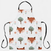 Vossen & Bomen: Kinderachtig Schort (Voorkant)