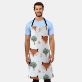 Vossen & Bomen: Kinderachtig Schort (Gedragen)