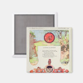 vossen en druiven magneet (Voorkant / Achterkant)