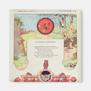 vossen en druiven magneet