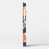 Vossen & Geschenken: Kerstmis Naadloos Patroon Case-Mate iPhone Case (Achterkant / Links)